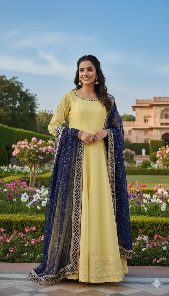 LAD CHURIDAR-SYN/GOWN-LP CHURI LS-RTM 02/20-35